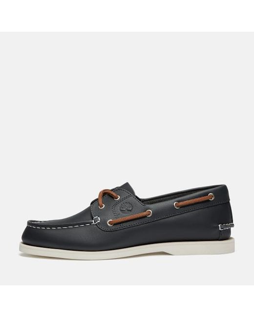 Timberland Blue Classic Boat Shoe For