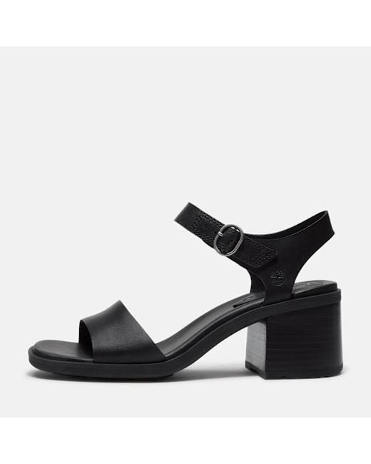 Timberland Black Bellevaux Backstrap Sandal For