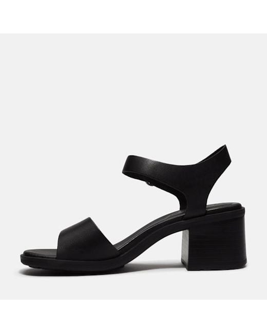 Timberland Black Bellevaux Backstrap Sandal For