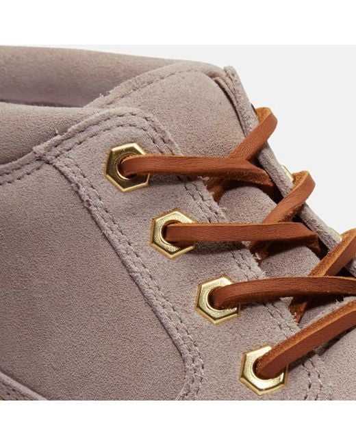 Timberland Brown Stone Street Mid Platform Boot For
