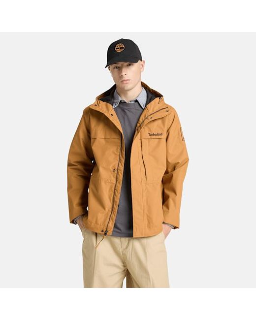 Timberland Orange Benton Waterproof Shell Jacket For for men