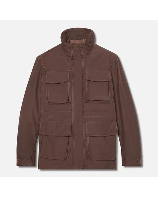 Timberland Abington Waterproof 3-in-1 Jacket For Men In Brown, Man, Brown, Size: L for men