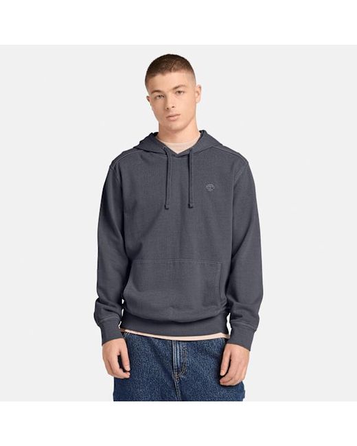 Timberland Gray Merrymack River Garment Dyed Hoodie For for men