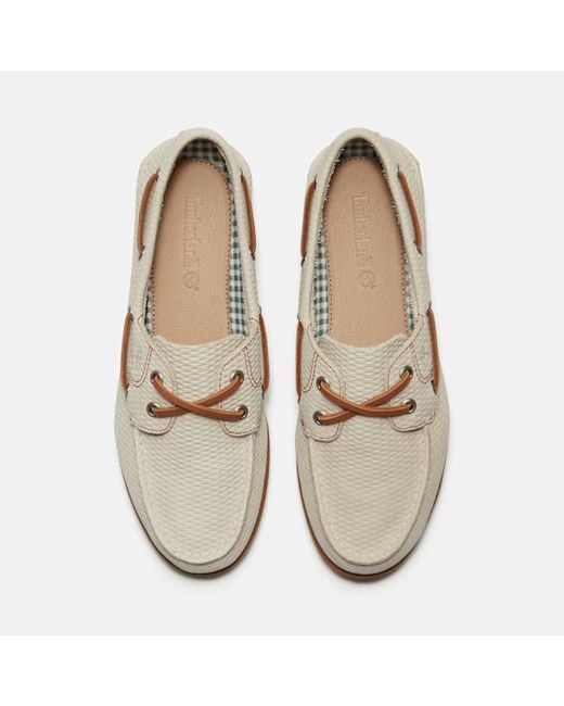 Timberland Natural Classic Boat Shoe For