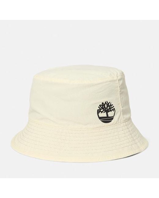 Timberland Black Reversible Bucket Hat for men