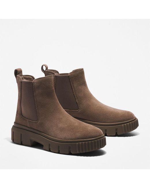 Timberland Brown Greyfield Chelsea Boot