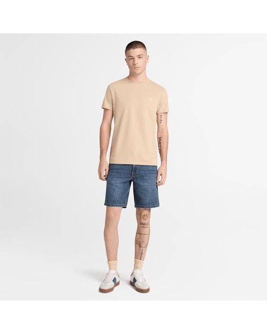 Timberland Blue Denim Short For for men