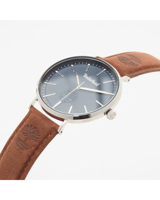 Timberland Blue Leather Strap Watch For for men