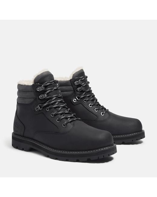 Timberland Black Britton Road Mid Waterproof Boot For for men