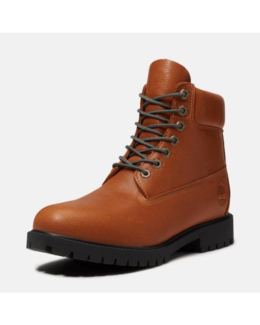 Timberland Brown Heritage 6-Inch Waterproof Boot For for men