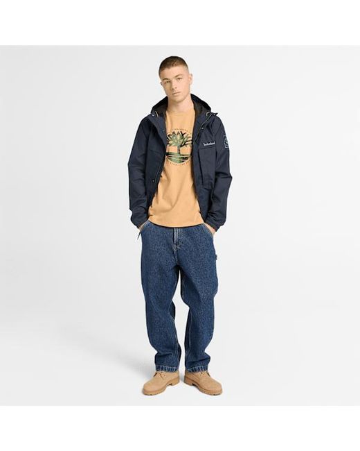 Timberland Blue Benton Shell Jacket for men