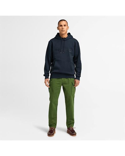 Timberland Hampthon Hoodie For Men In Dark Blue, Man, Blue, Size: 3xl for men