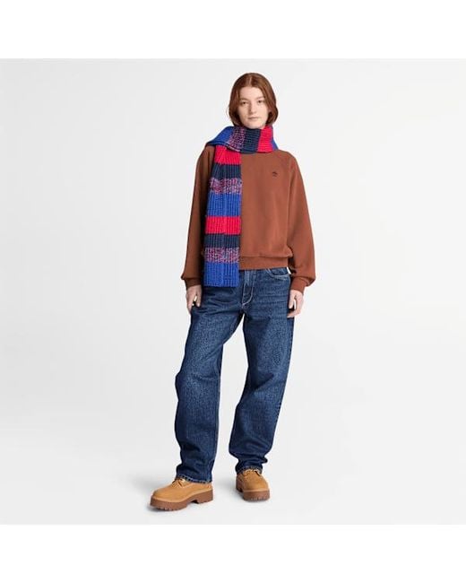 Timberland Brown Crafted Crew Sweatshirt For