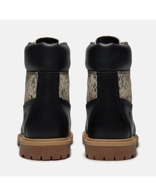 Timberland Black Premium Suede 6-Inch Boot For