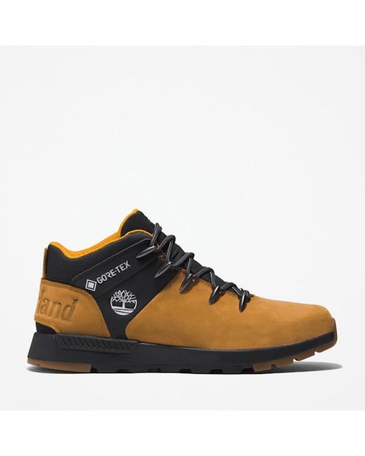 Timberland Brown Sprint Trekker Mid Waterproof Trainer For for men