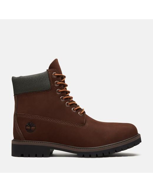 Timberland Brown Heritage 6-Inch Waterproof Boot For for men