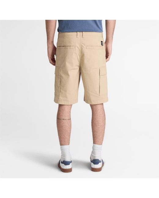 Timberland Natural Poplin Cargo Short For for men