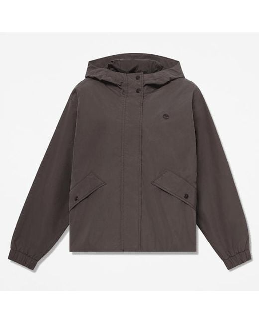 Timberland Gray Waterproof Shell Jacket For