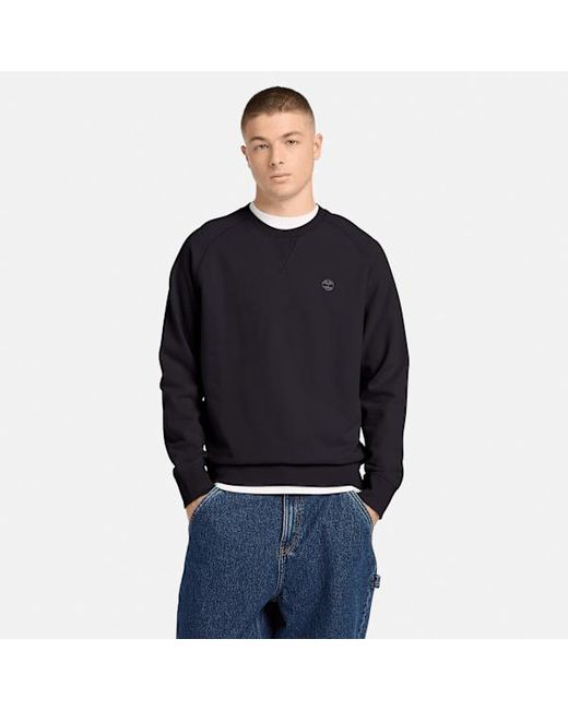 Timberland Black Exeter River Crewneck Sweatshirt For for men