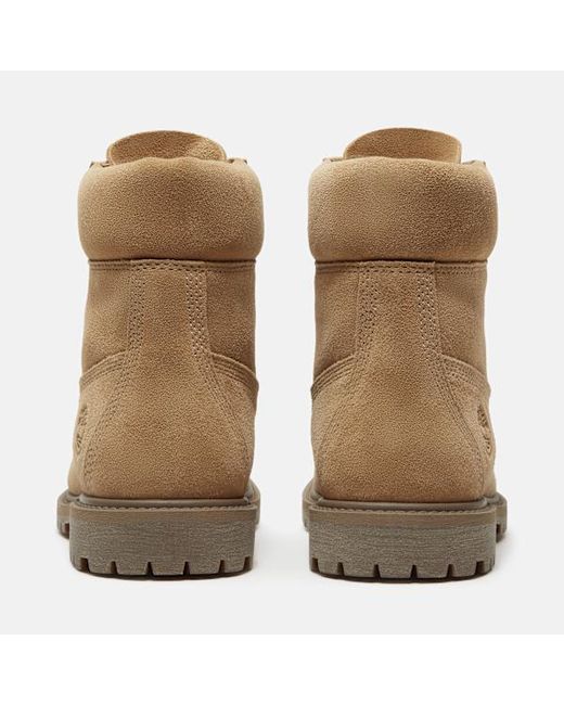 Timberland Brown Mix Tape 6-Inch Waterproof Boot For