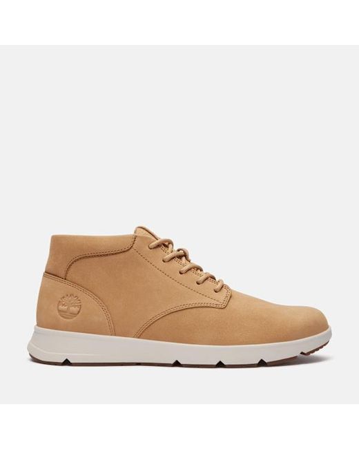 Timberland Natural Parker Street Trainer For Men In Beige, Man, Beige, Size: 6.5 for men