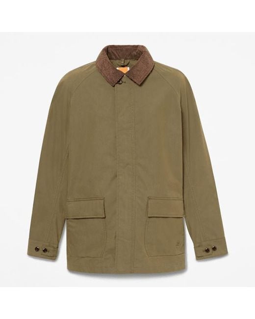 Timberland Green Wenham Waterproof Barn Coat For for men