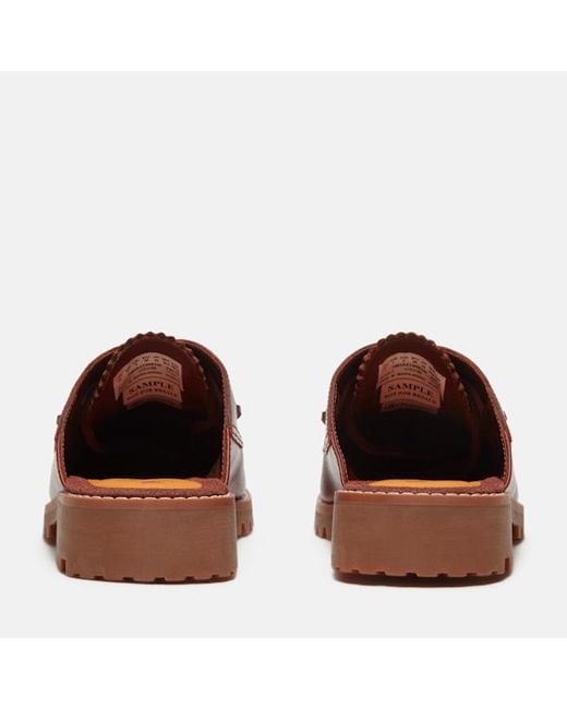 Timberland Brown Authentic Mule For