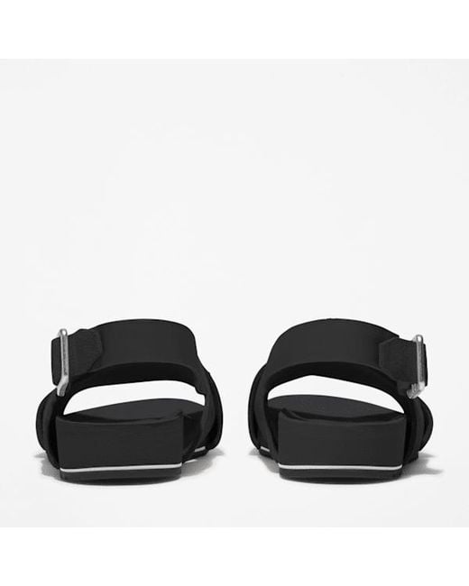 Timberland Black Malibu Waves Basic Backstrap Sandal For