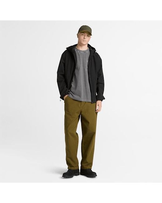 Timberland Black Winnick Waterproof Shell Jacket For for men