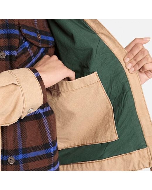 Timberland Natural Strafford Washed Canvas Jacket 2.0 For