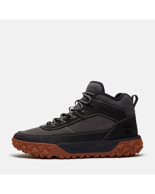 Timberland Black Greenstride Motion 6 Mid Trainer For for men