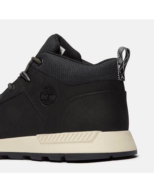 Timberland Black Sprint Basic Mid Trainer For for men