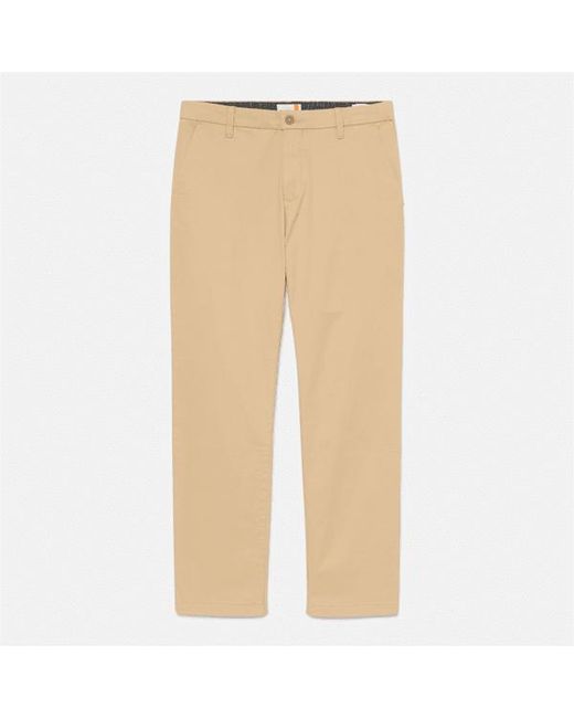 Timberland Natural Claremont Twill Chino Straight Trouser For for men