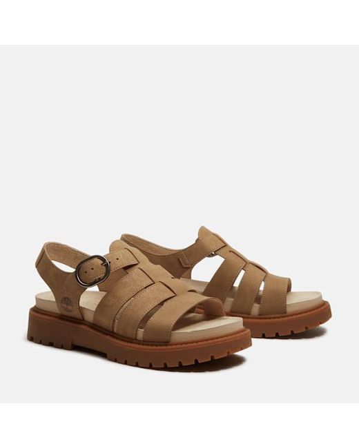 Timberland Brown Clairemont Way Fisherman Sandal For
