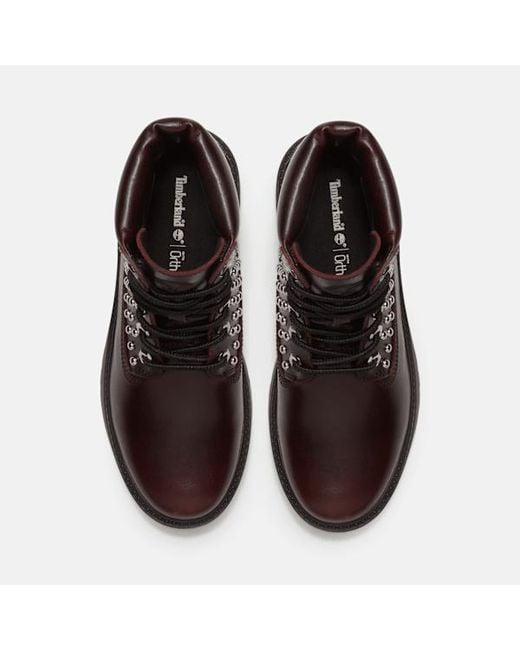 Timberland Brown Stone Street Platform 6-Inch Boot For