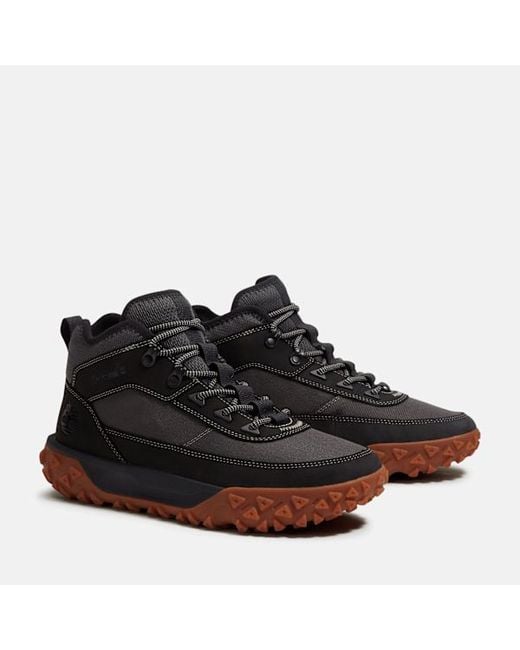 Timberland Black Greenstride Motion 6 Mid Trainer For for men
