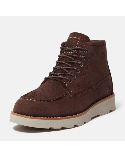 Timberland Brown Britton Mills Mid Chukka Boot For for men