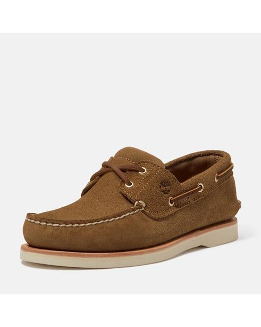 Timberland Brown Crafted Boat Shoe For for men