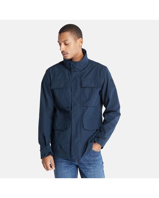 Timberland Blue Comfort Stretch Field Jacket for men