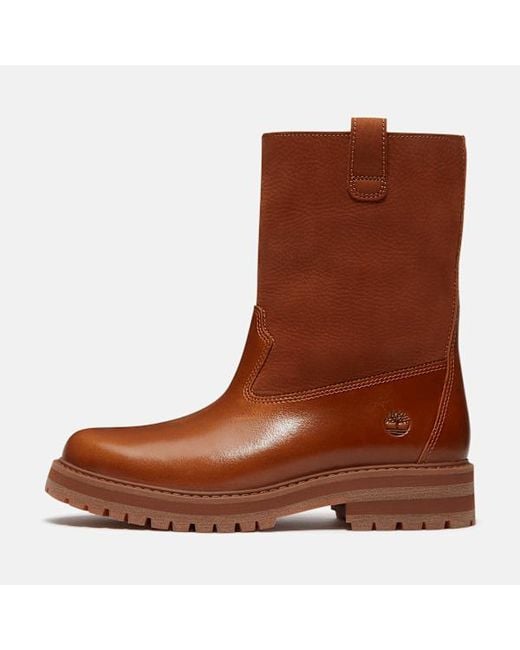 Timberland Brown Britton Drive Pull-On Boot For
