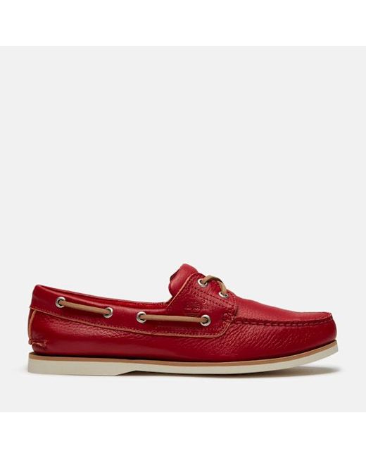 Timberland Red Lake House Classic 2-Eye Boat Shoe For for men