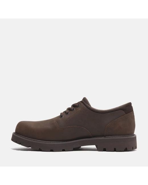 Timberland Britton Road Waterproof Shoe For Men In Dark Brown, Man, Brown, Size: 6.5 for men