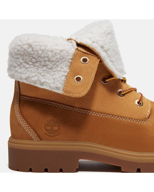 Timberland Brown Auburn Falls Warm-Lined Waterproof Boot For