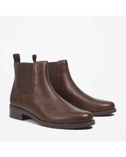 Timberland Mont Chevalier Chelsea Boot in Brown Lyst UK