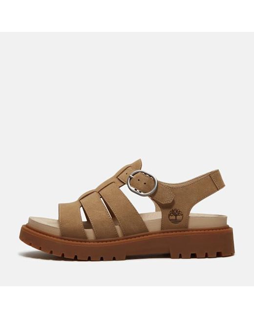 Timberland Brown Clairemont Way Fisherman Sandal For