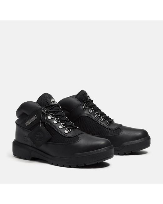 Timberland Black Re-Engineered Waterproof Field Boot For for men
