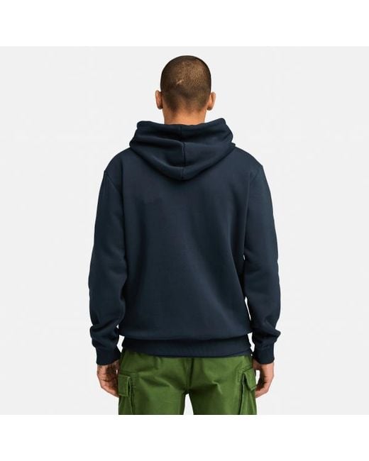 Timberland Hampthon Hoodie For Men In Dark Blue, Man, Blue, Size: 3xl for men