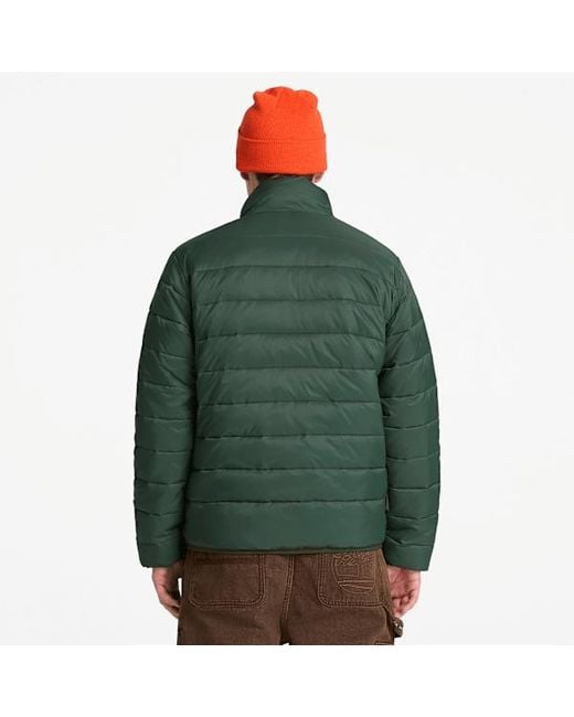 Timberland Green Lightweight Puffer Jacket For for men