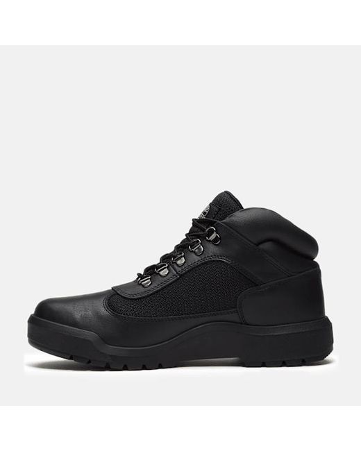 Timberland Black Re-Engineered Waterproof Field Boot For for men