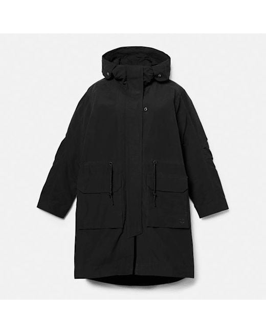 Timberland Light Insulated 2-in-1 City Parka For Women In Black, Woman, Black, Size: L